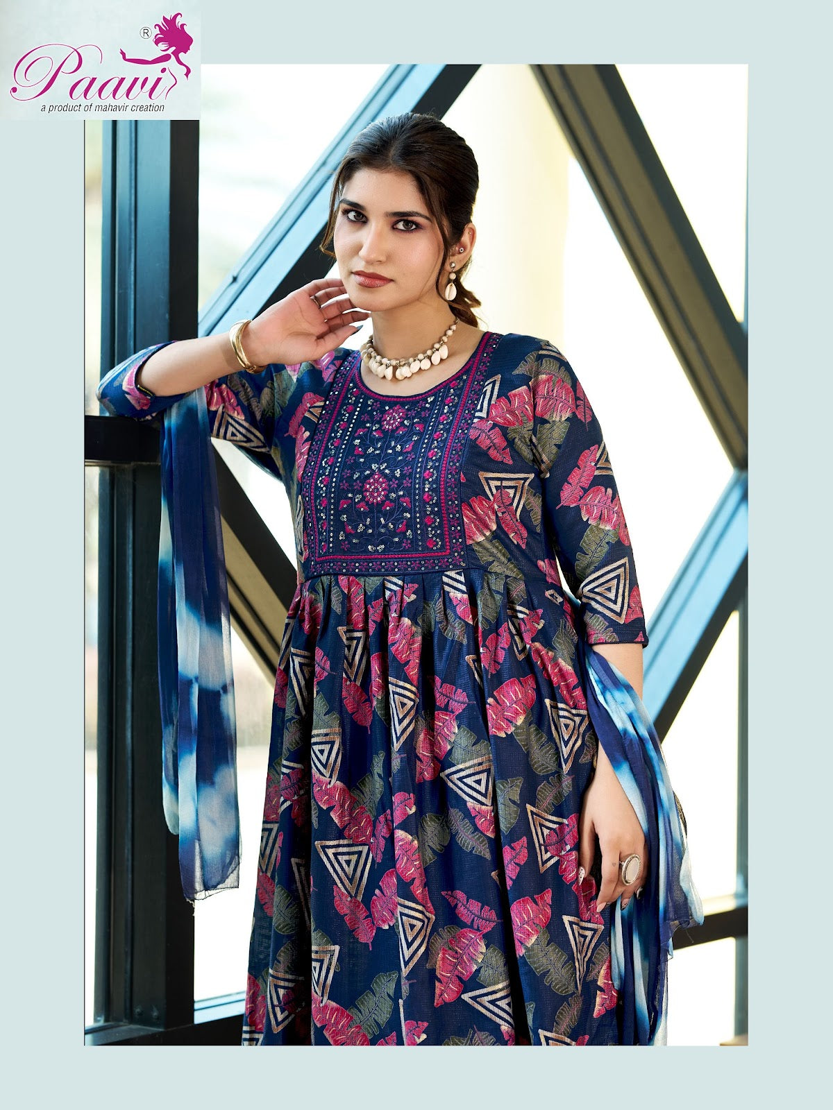 Ziya Vol 3 Paavi Berlin Readymade Anarkali Suits Exporter India