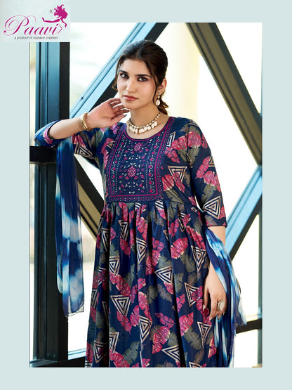 Ziya Vol 3 Paavi Berlin Readymade Anarkali Suits Exporter India