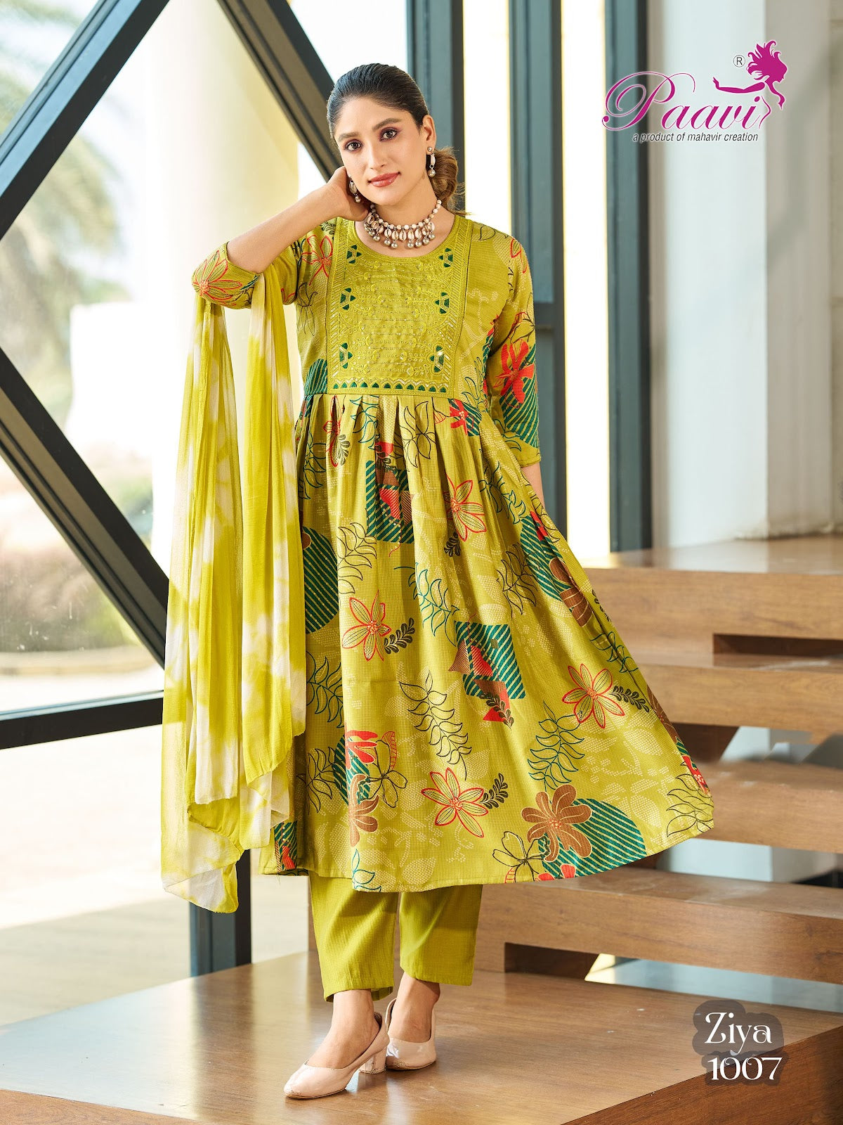 Ziya Vol 3 Paavi Berlin Readymade Anarkali Suits Exporter India