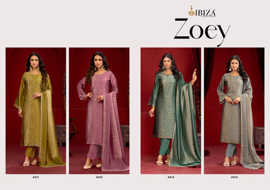 Zoey Ibiza Banglori Silk Pant Style Suits Wholesale Price