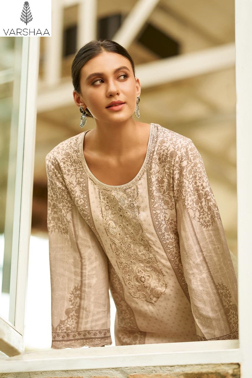 Zoey Varshaa Viscose Muslin Pant Style Suits Wholesale Rate