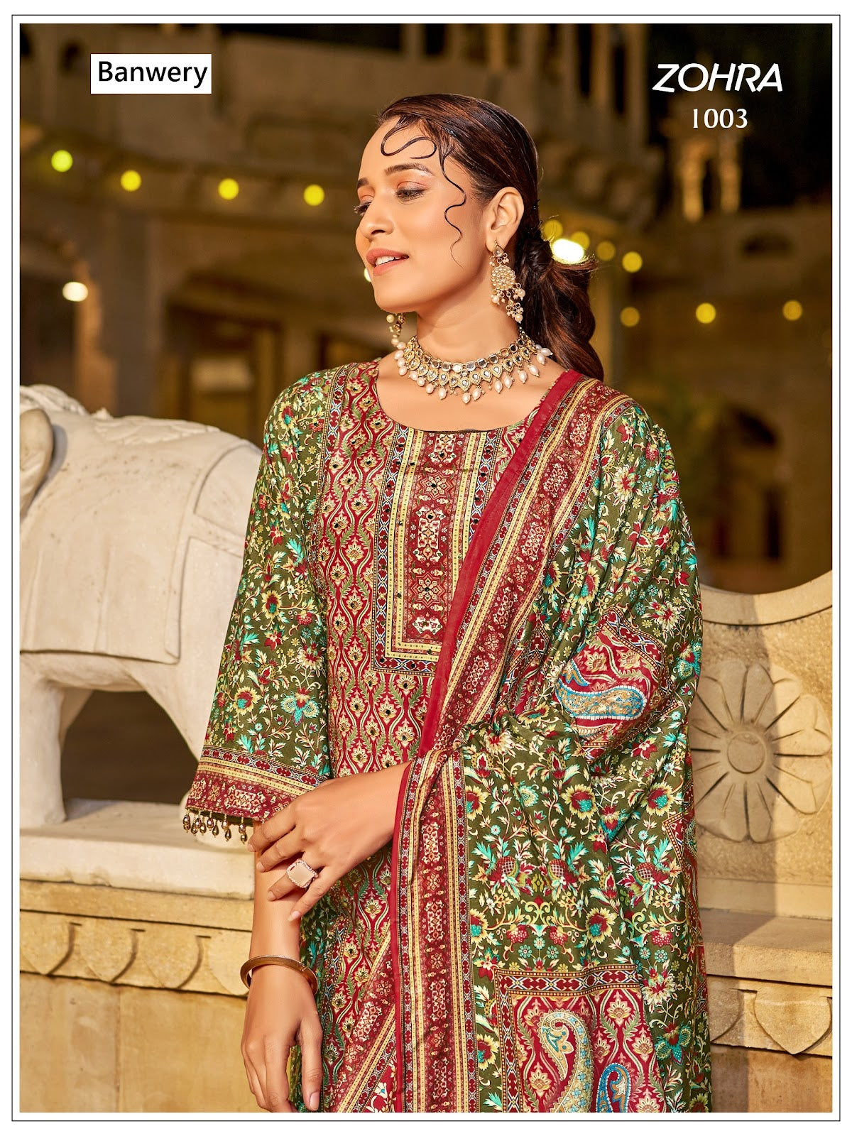 Zohra Banwery Jam Satin Pakistani Readymade Suits Exporter Gujarat