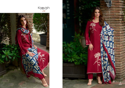 Zohra Kaavish Jam Cotton Pant Style Suits Wholesale Price
