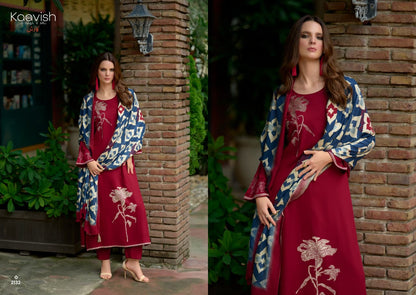 Zohra Kaavish Jam Cotton Pant Style Suits Wholesale Price