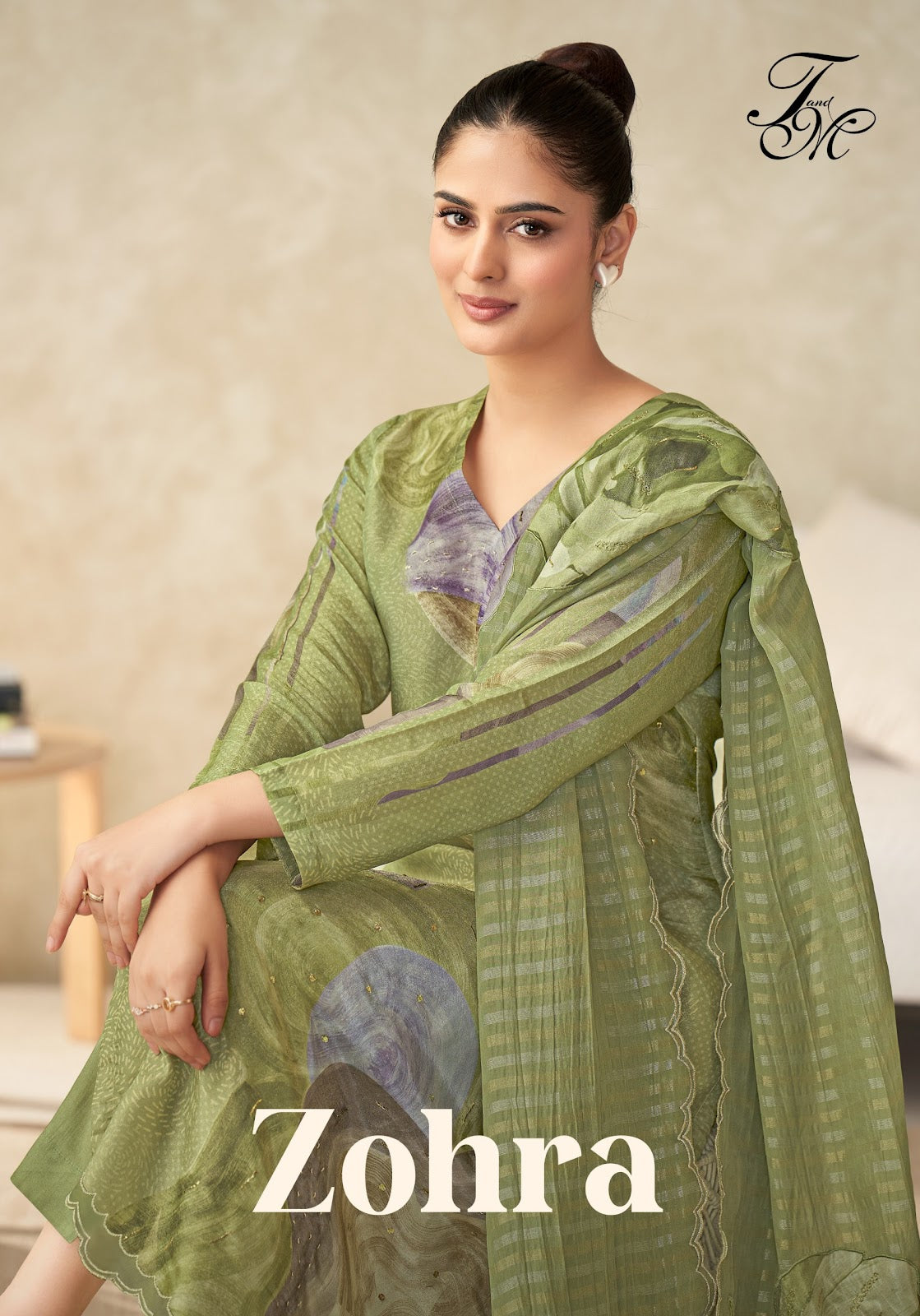 Zohra Tm Simmer Tissue Plazzo Style Suits Wholesaler Gujarat