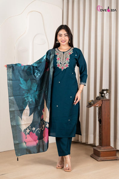 Zorista Series Dveeja Fashion Vetican Readymade Pant Style Suits Manufacturer India