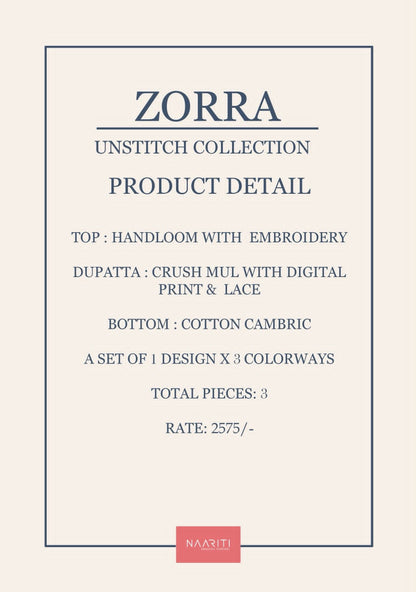 Zorra Naariti Handloom Salwar Suits Wholesaler