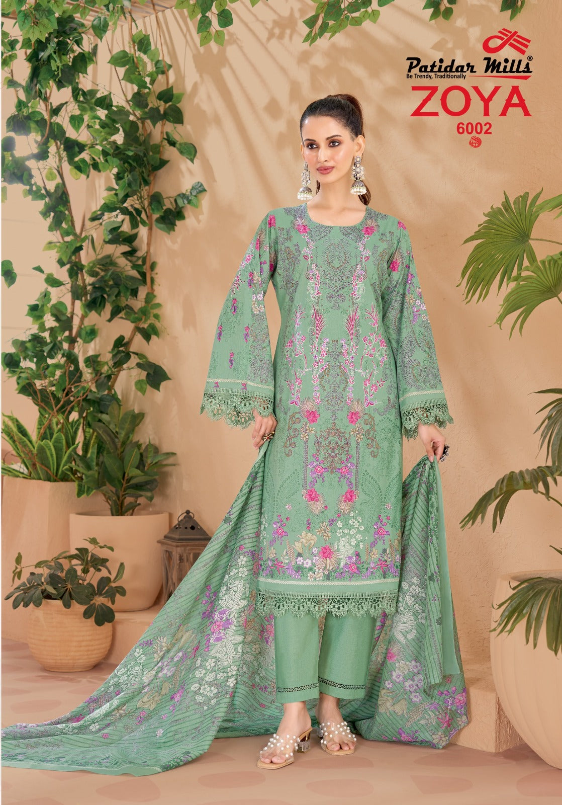 Zoya Vol 6 Patidar Mills Cotton Karachi Readymade Suits Wholesaler Gujarat