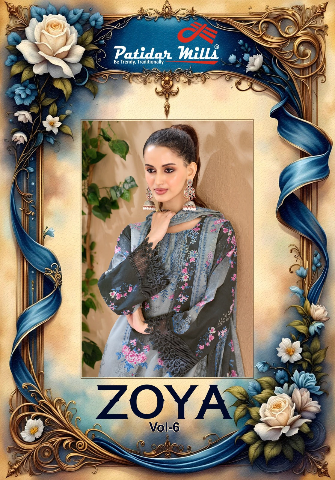 Zoya Vol 6 Patidar Mills Cotton Karachi Readymade Suits Wholesaler Gujarat