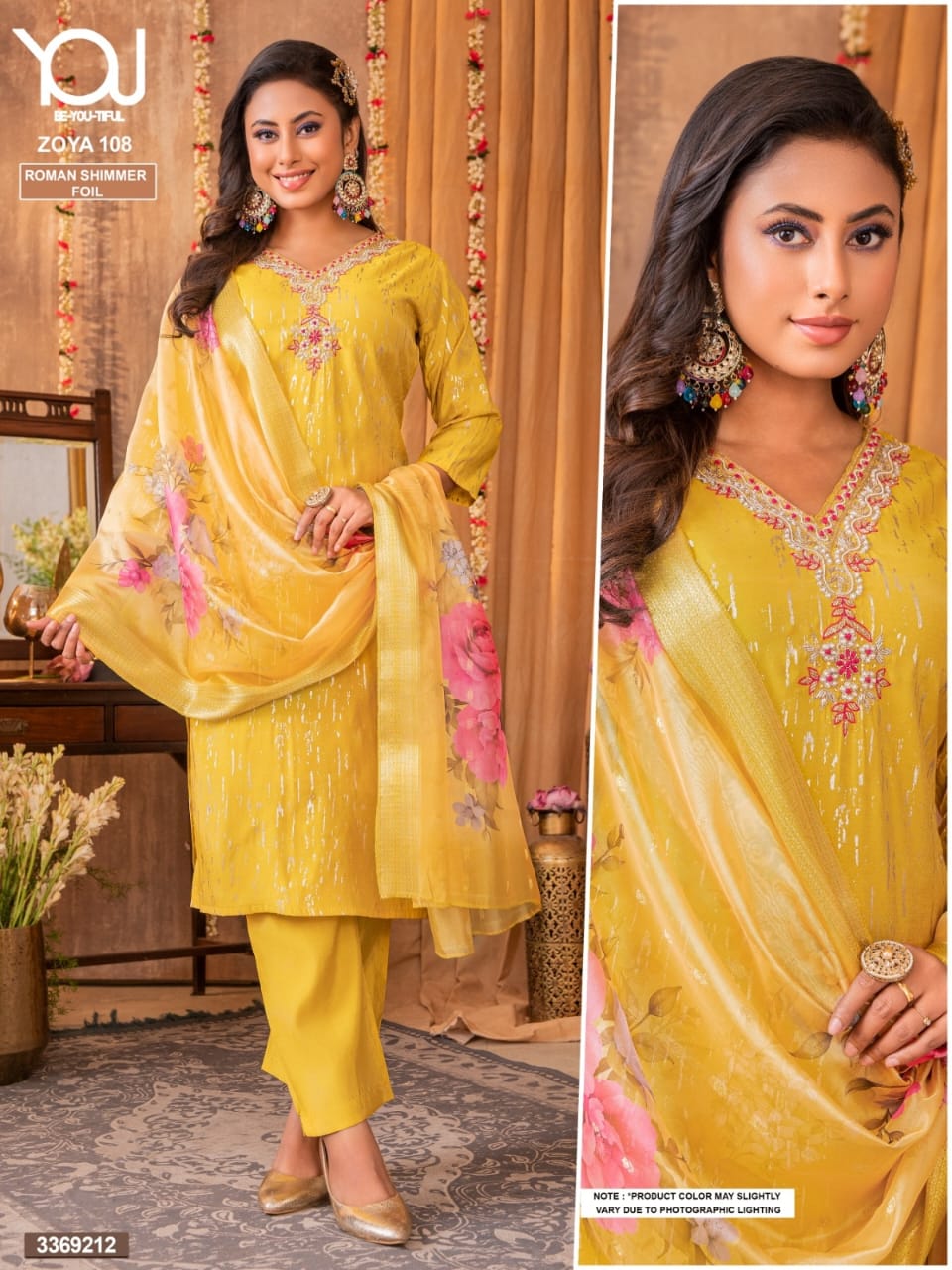 Zoya 108 You Roman Readymade Pant Style Suits Wholesale