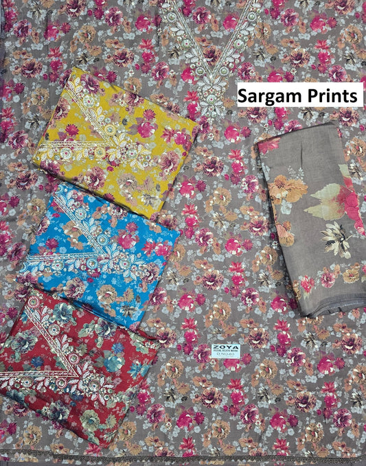 Zoya Sargam Prints Viscose Modal Pant Style Suits Wholesaler Ahmedabad