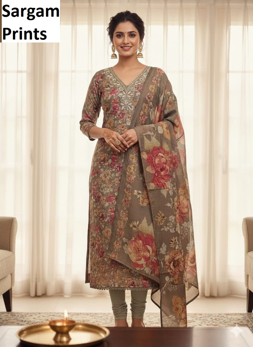 Zoya Sargam Prints Viscose Modal Pant Style Suits Wholesaler Ahmedabad