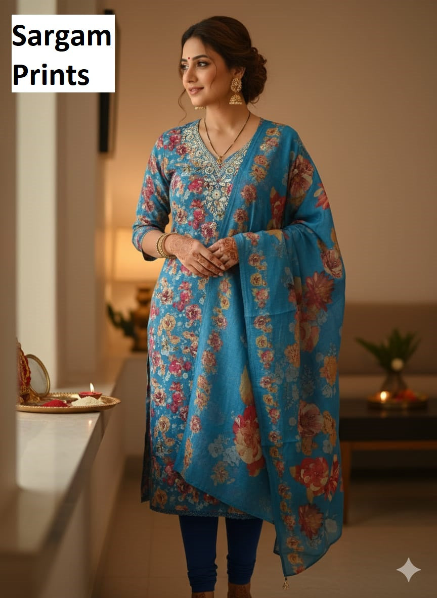 Zoya Sargam Prints Viscose Modal Pant Style Suits Wholesaler Ahmedabad