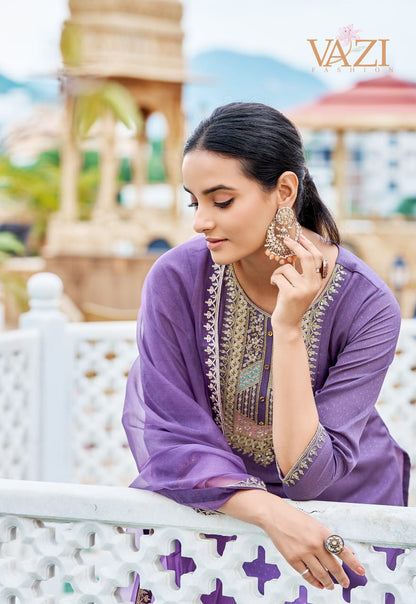 Zoya Vazi Fashion Viscose Readymade Pant Style Suits Supplier Ahmedabad