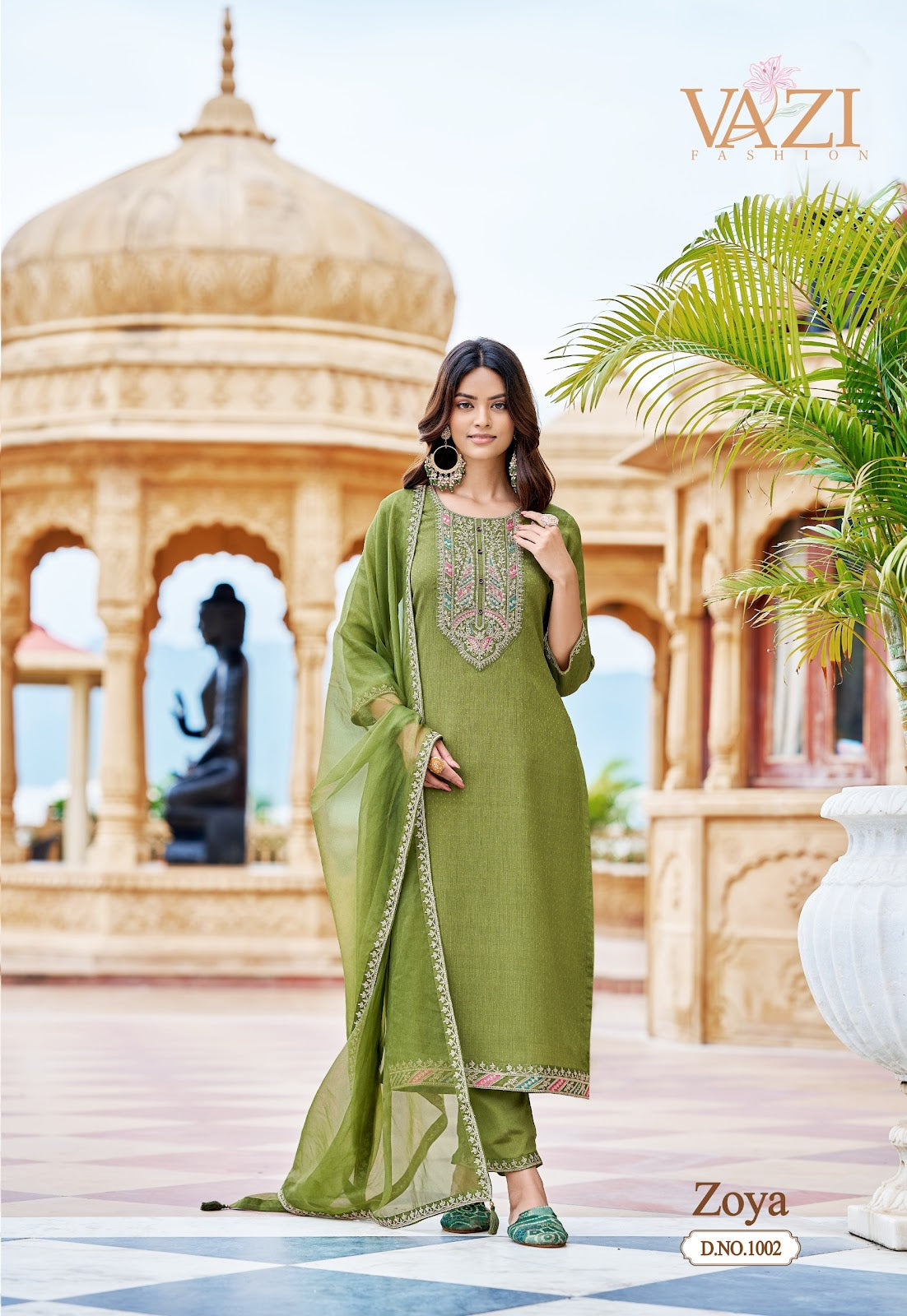 Zoya Vazi Fashion Viscose Readymade Pant Style Suits Supplier Ahmedabad
