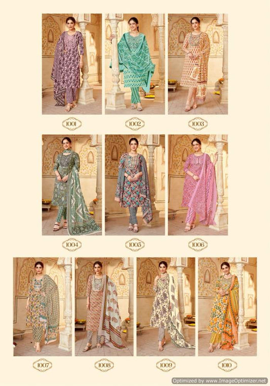 Zoya Vol 1 Miss World Choice Slub Pant Style Suits