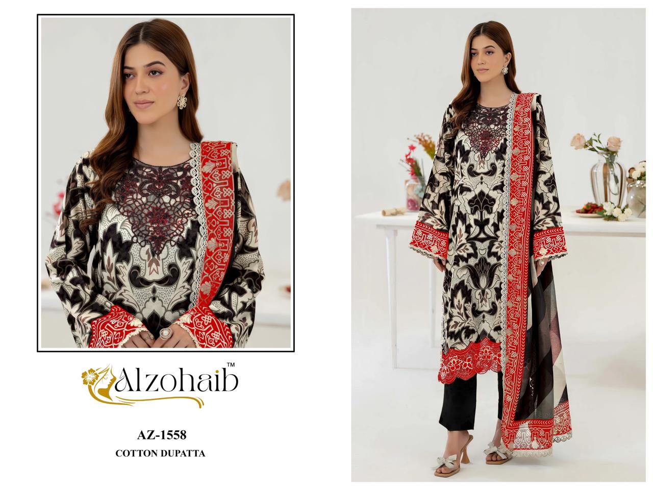 Zoya Vol 2 Al Zohaib Cotton Pakistani Patch Work Suits Exporter