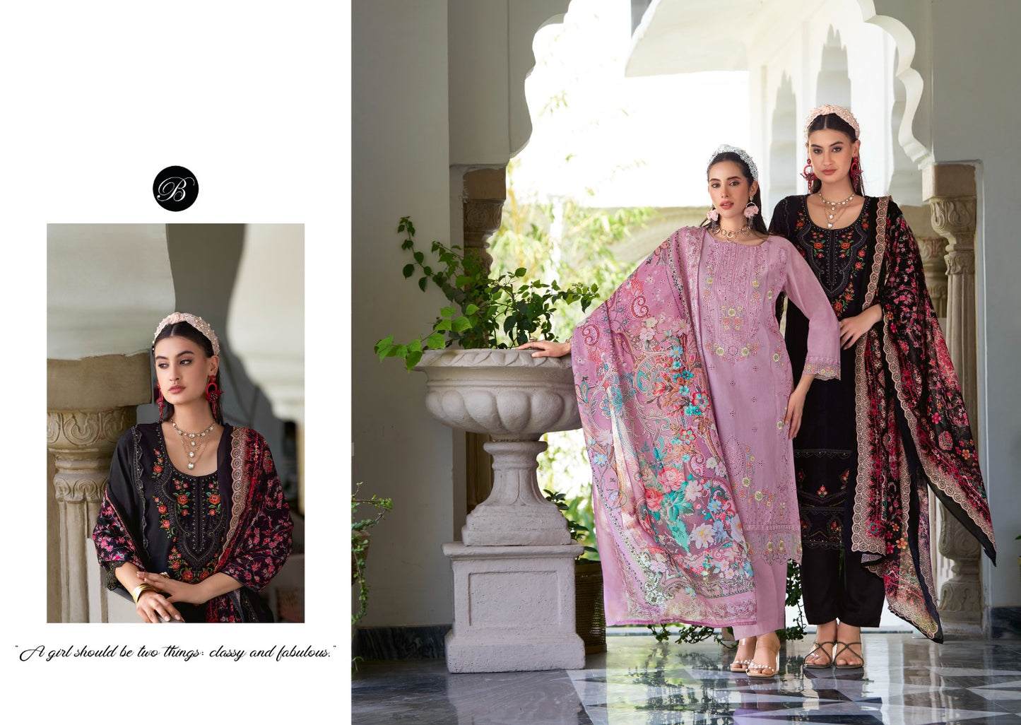Zoya Vol 2 Belliza Designer Studio Cotton Lawn Karachi Salwar Suits Supplier Gujarat