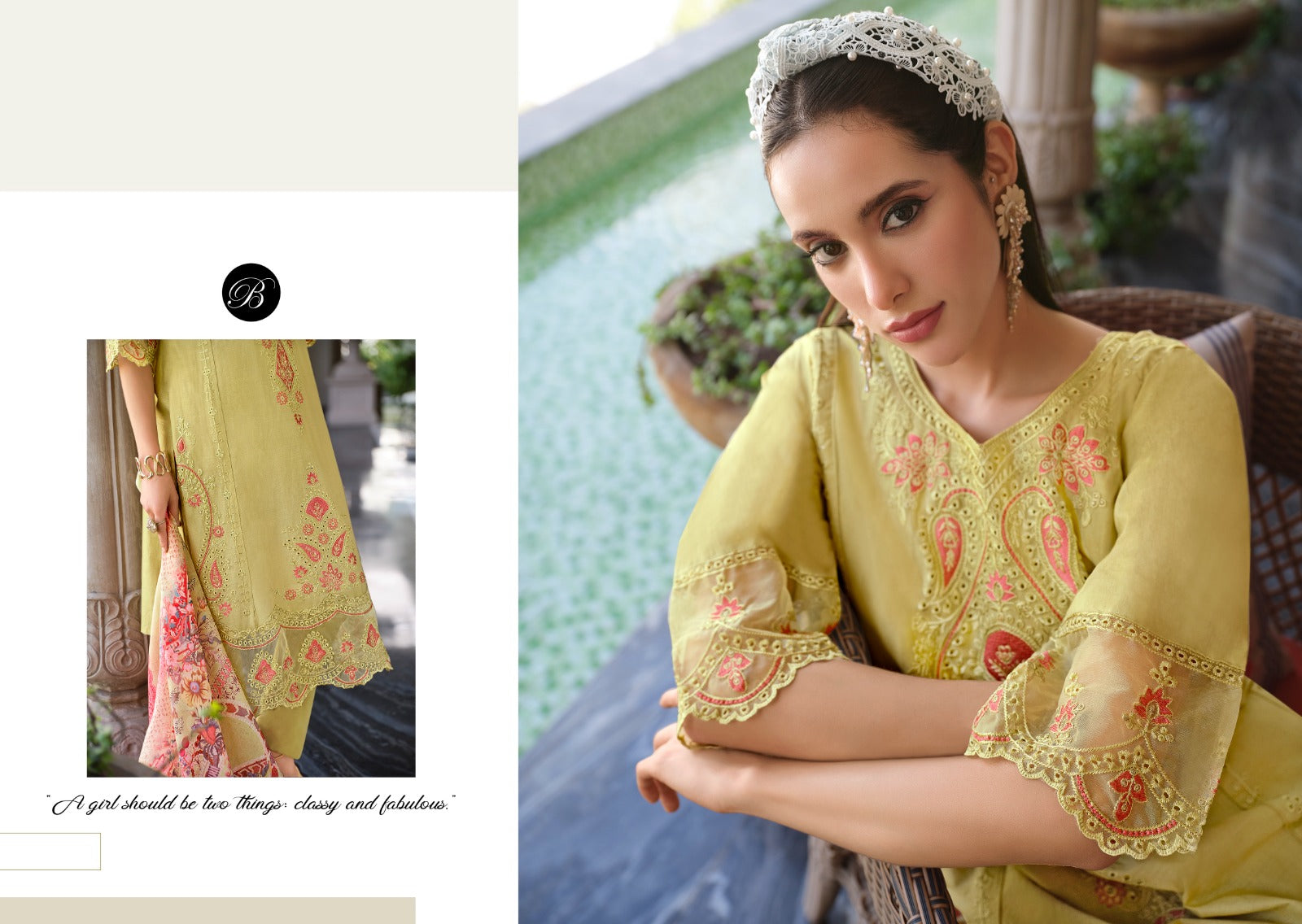 Zoya Vol 2 Belliza Designer Studio Cotton Lawn Karachi Salwar Suits Supplier Gujarat