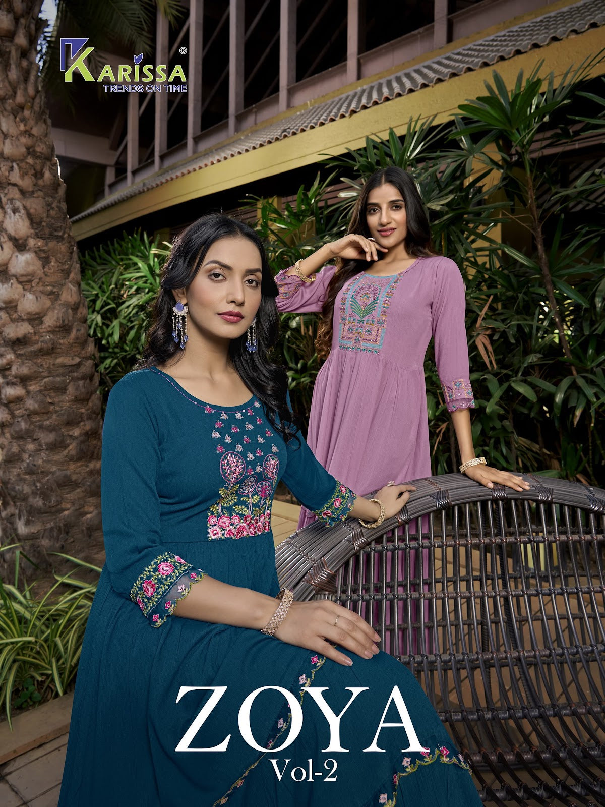 Zoya Vol 2 Karissa Rayon One Piece Supplier Ahmedabad