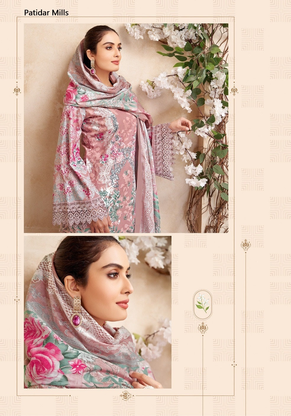 Zoya Vol 2 Patidar Mills Lawn Karachi Salwar Suits Manufacturer Gujarat