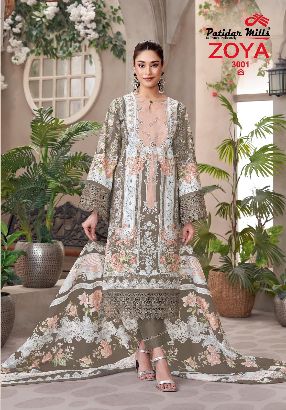 Zoya Vol 3 Patidar Mills Cotton Karachi Salwar Suits Exporter India