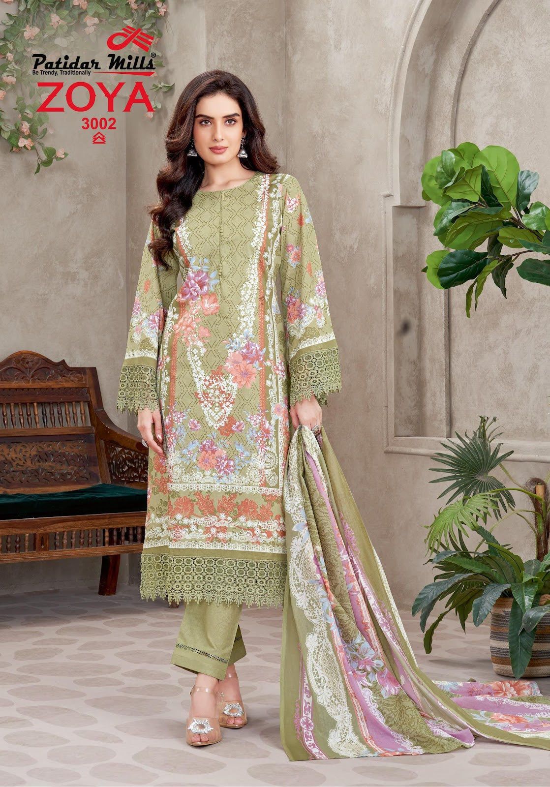 Zoya Vol 3 Patidar Mills Cotton Karachi Salwar Suits Exporter India