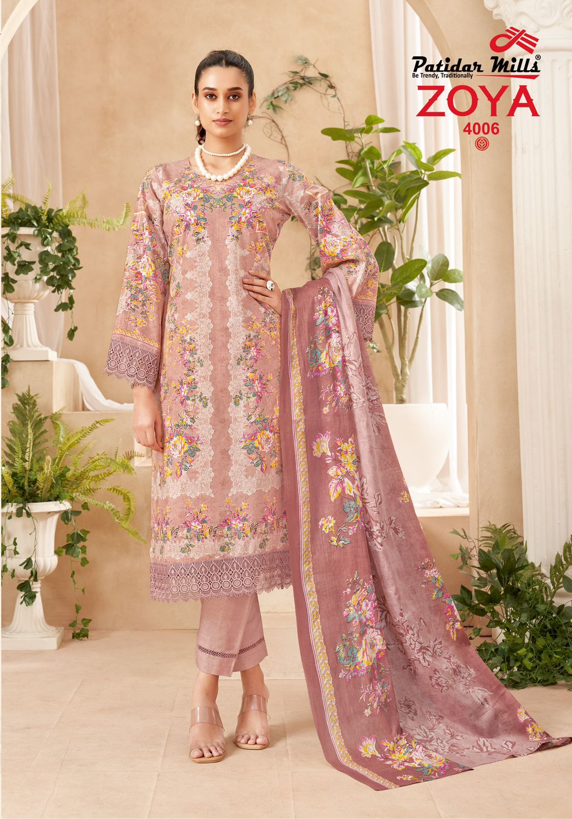 Zoya Vol 4 Patidar Mills Pure Cotton Karachi Salwar Suits Manufacturer Gujarat