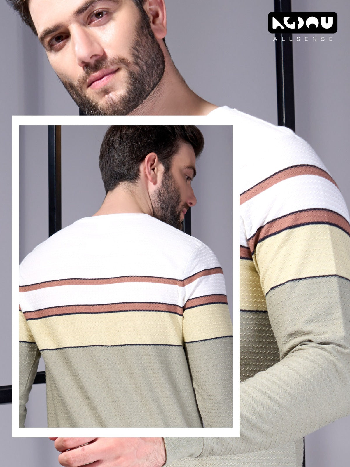 Zp-3079 Allsense Knit Mens Tshirts Wholesale Rate