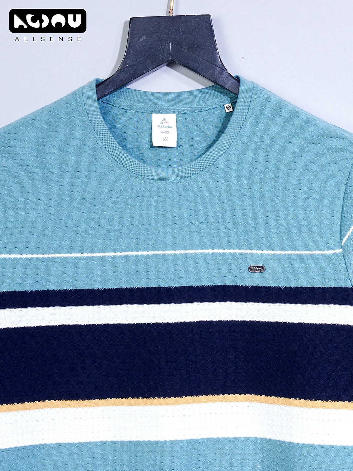 Zp-3079 Allsense Knit Mens Tshirts Wholesale Rate