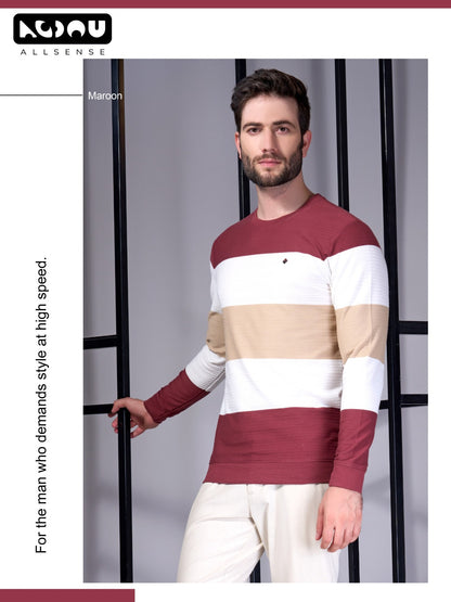 Zp-3079 Allsense Knit Mens Tshirts Wholesale Rate