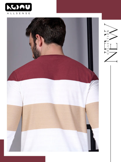 Zp-3079 Allsense Knit Mens Tshirts Wholesale Rate