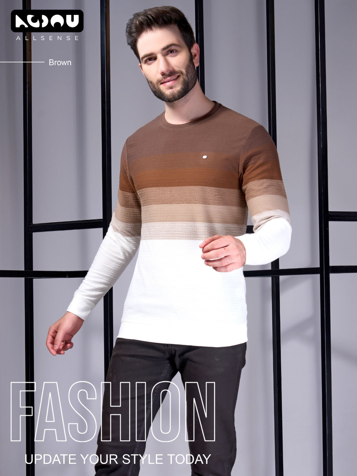 Zp-3079 Allsense Knit Mens Tshirts Wholesale Rate