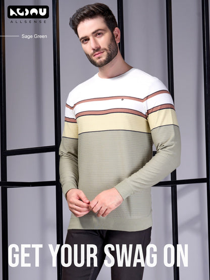 Zp-3079 Allsense Knit Mens Tshirts Wholesale Rate