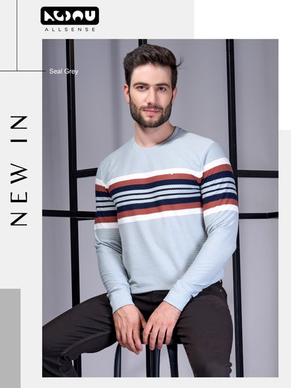Zp-3079 Allsense Knit Mens Tshirts Wholesale Rate