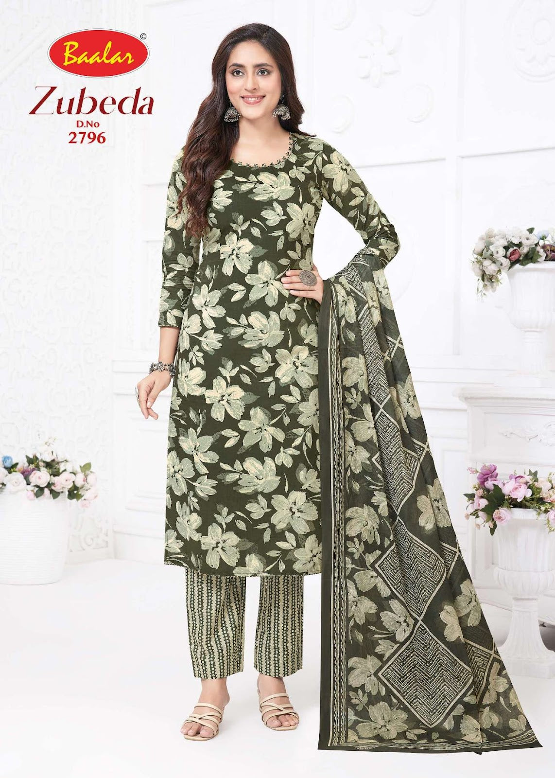 Zubeda Vol 27 Baalar Cotton Dress Material Supplier India