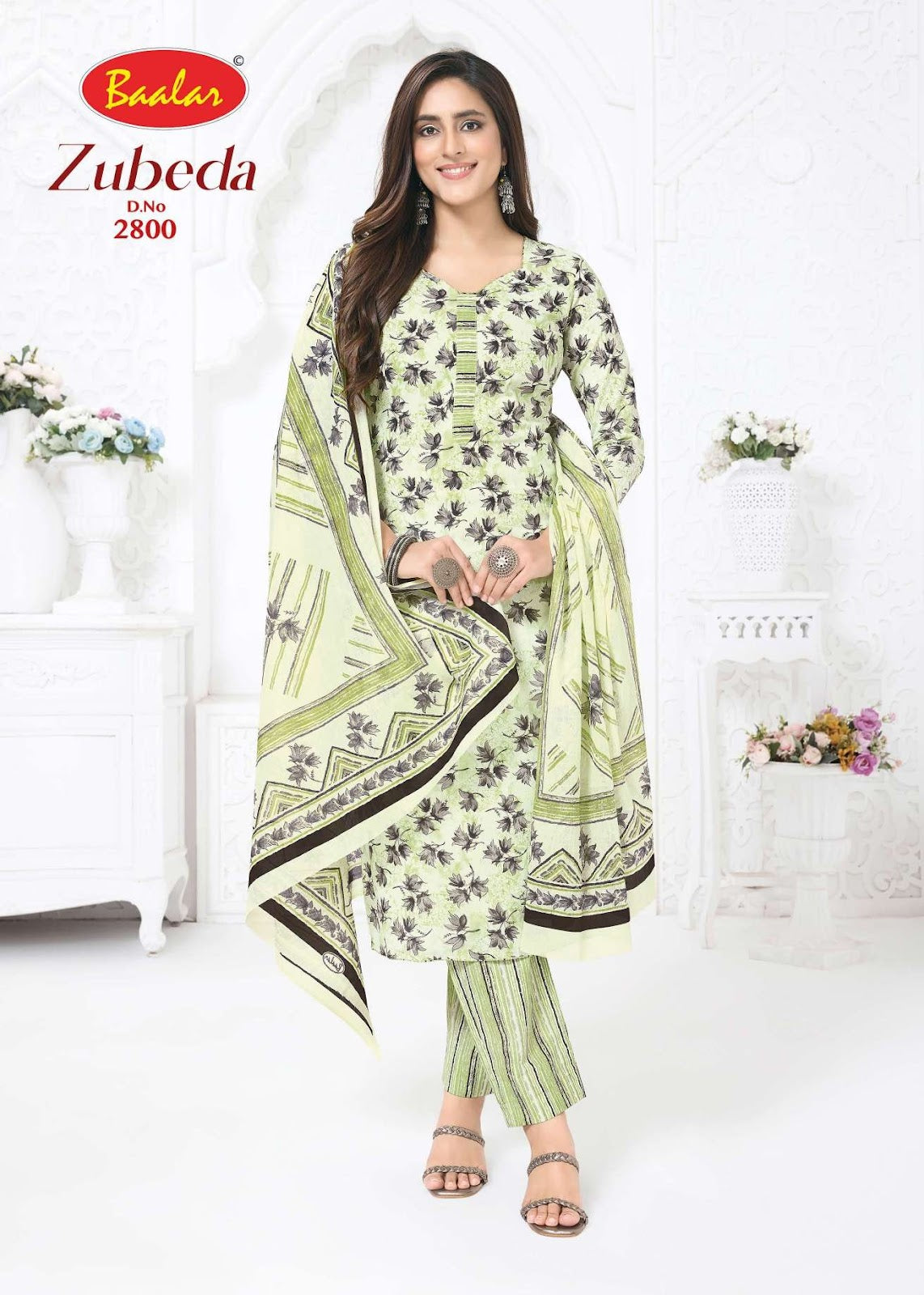 Zubeda Vol 27 Baalar Cotton Dress Material Supplier India