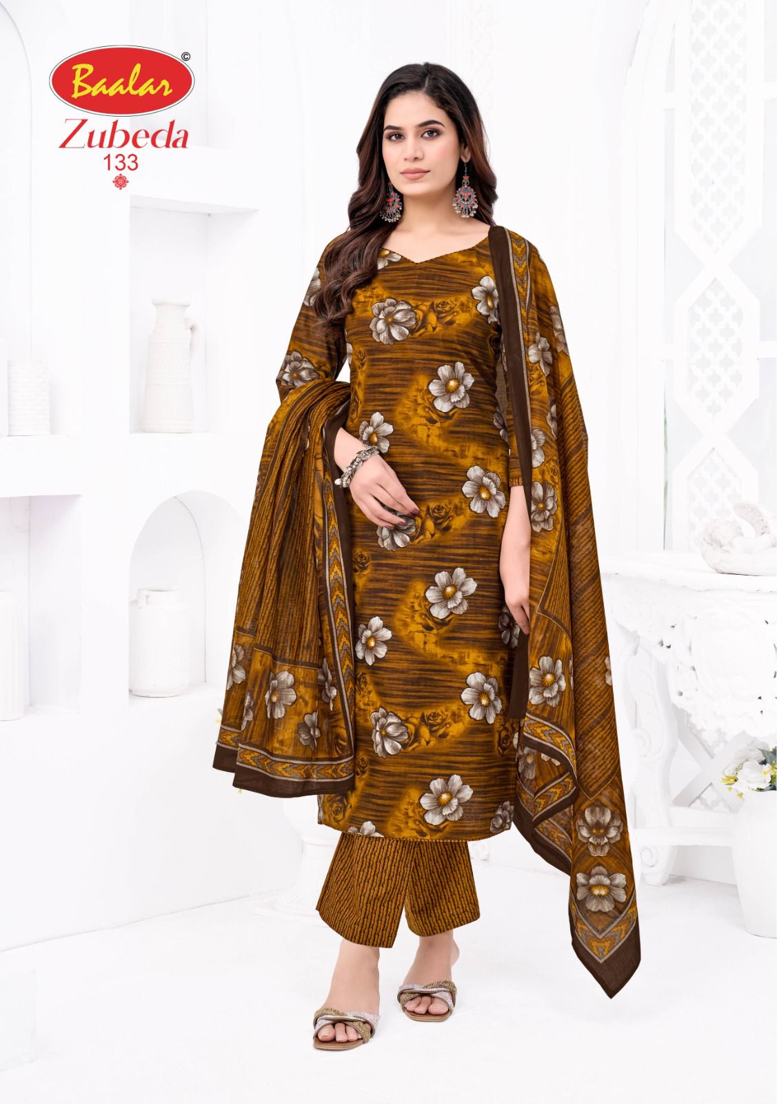 Zubeda Vol 28 Baalar Cotton Dress Material Supplier Gujarat