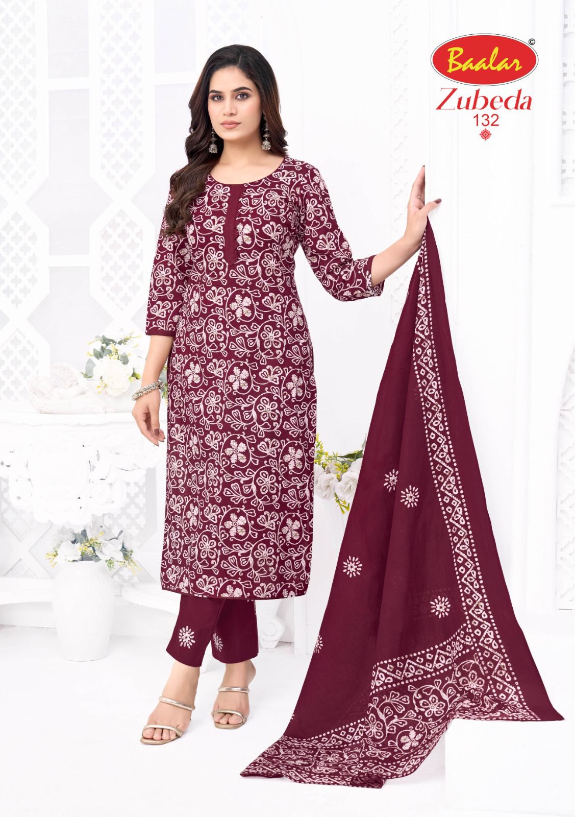 Zubeda Vol 28 Baalar Cotton Dress Material Supplier Gujarat