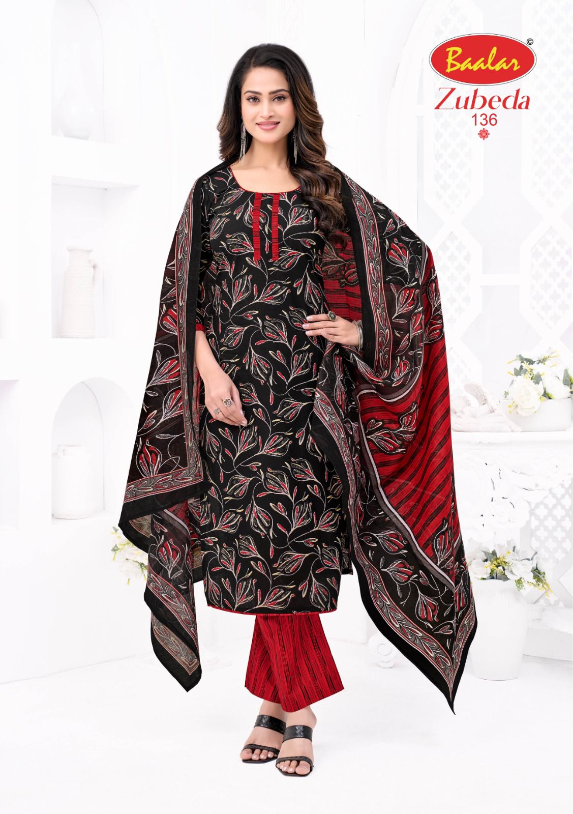 Zubeda Vol 28 Baalar Cotton Dress Material Supplier Gujarat