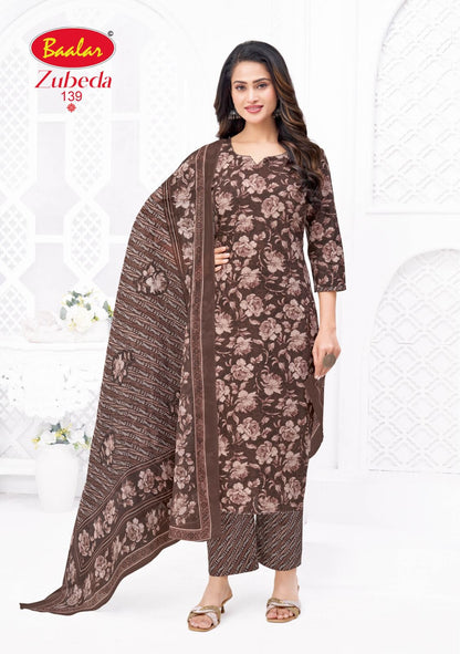 Zubeda Vol 28 Baalar Cotton Dress Material Supplier Gujarat