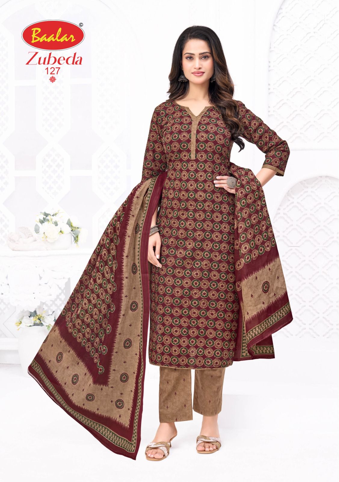 Zubeda Vol 28 Baalar Cotton Dress Material Supplier Gujarat