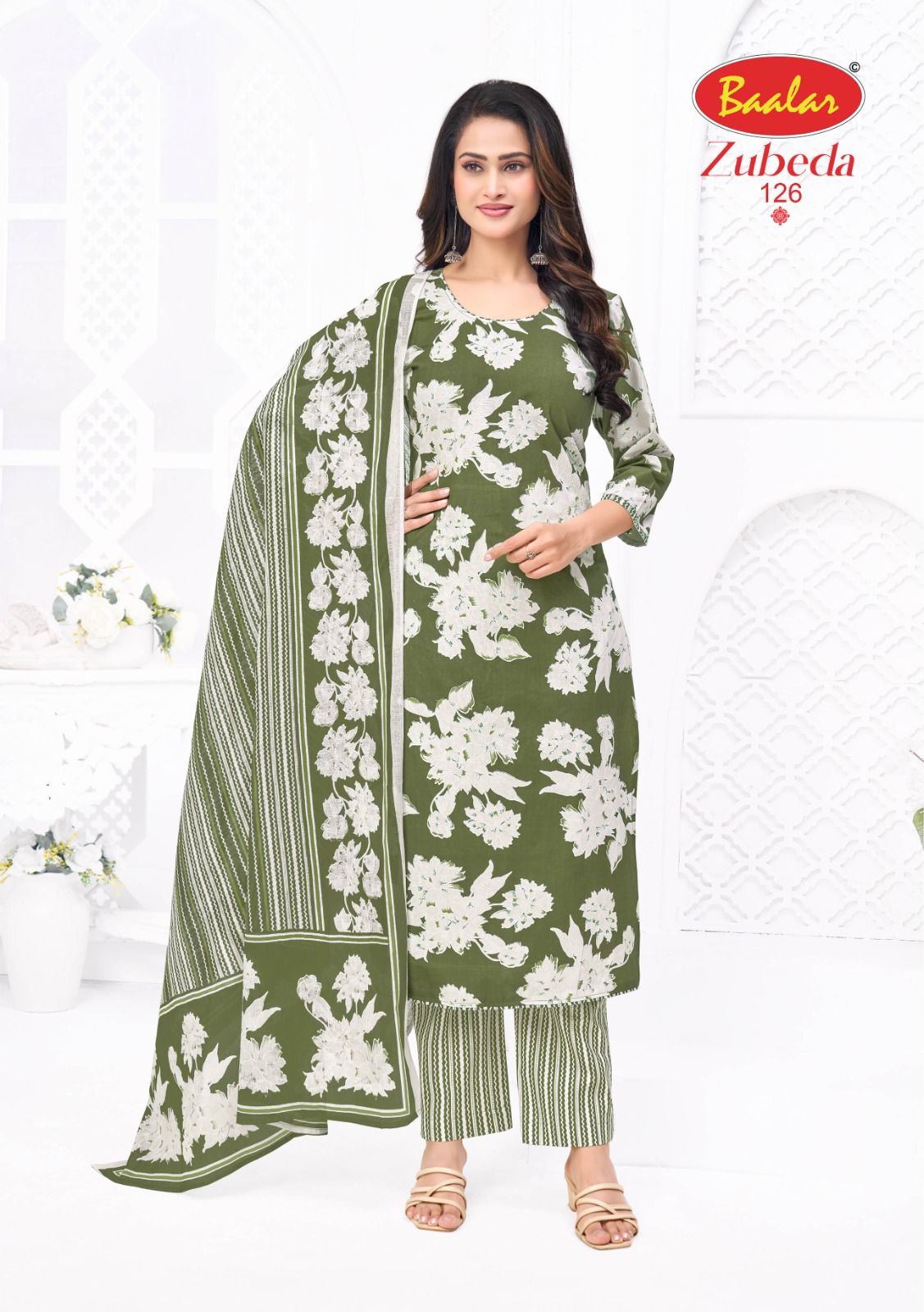 Zubeda Vol 28 Baalar Cotton Dress Material Supplier Gujarat