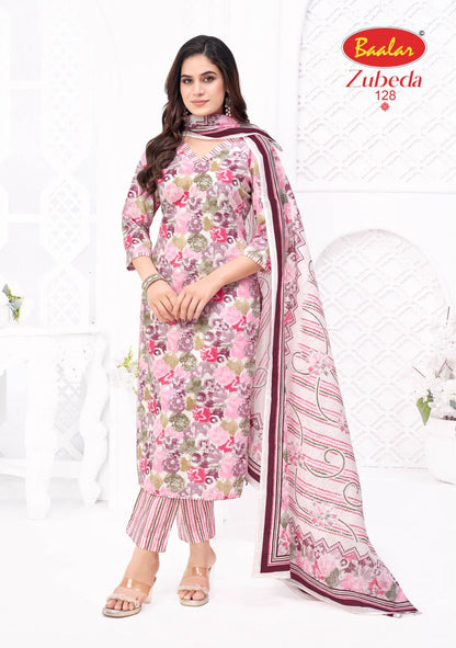 Zubeda Vol 28 Baalar Cotton Dress Material Supplier Gujarat