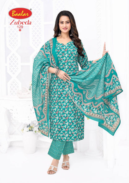 Zubeda Vol 28 Baalar Cotton Dress Material Supplier Gujarat