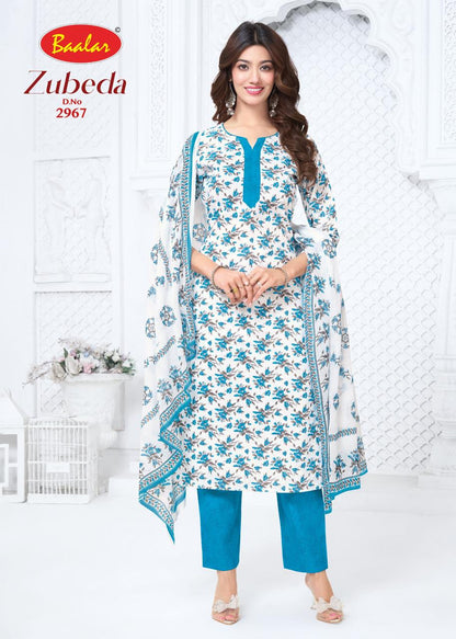 Zubeda Vol 29 Baalar Cotton Dress Material Manufacturer