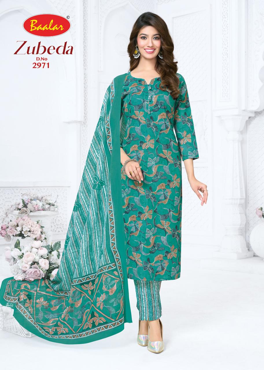 Zubeda Vol 29 Baalar Cotton Dress Material Manufacturer