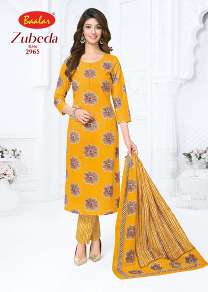 Zubeda Vol 29 Baalar Cotton Dress Material Manufacturer