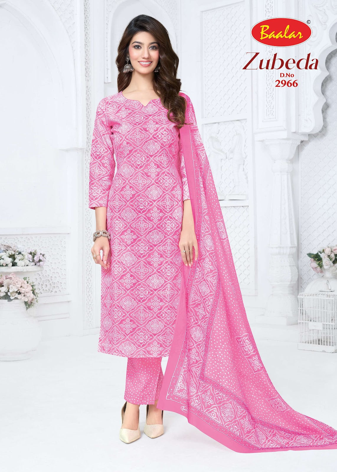 Zubeda Vol 29 Baalar Readymade Cotton Pant Suits Supplier