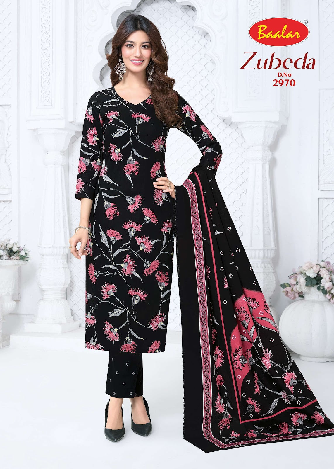 Zubeda Vol 29 Baalar Readymade Cotton Pant Suits Supplier